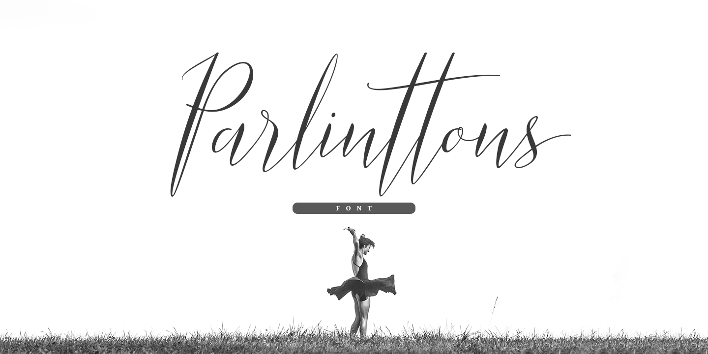 Шрифт Parlinttons Script